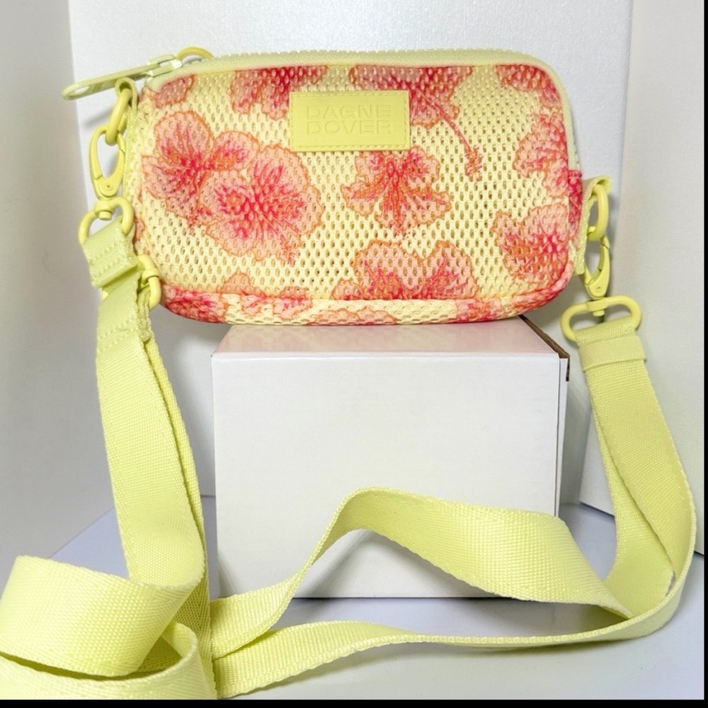 Dagne Dover Crossbody Bag Limited Edition Mara Tropiflora Air Mesh NWOT